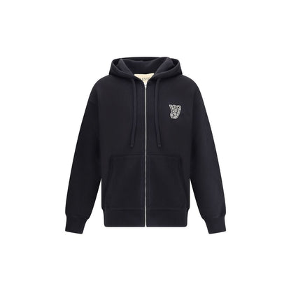 Valentino Black Cotton Sweatshirt