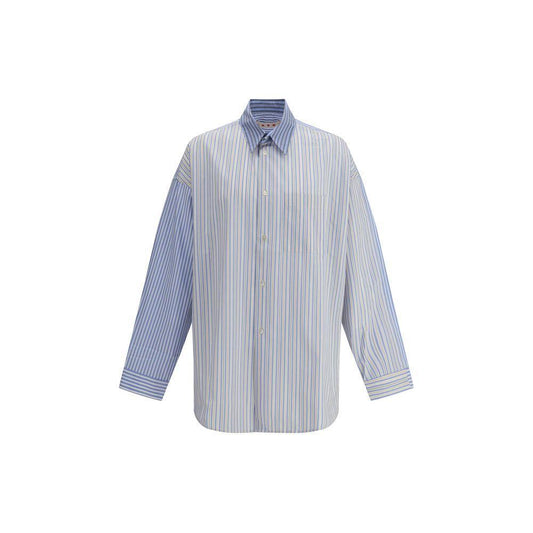 Marni Oversized striped Shirt MA-CUMU0061SQUTC529STB50-IT46 | S