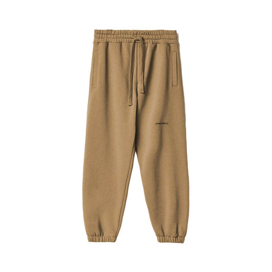 Hinnominate Brown Cotton Men Sweatpant