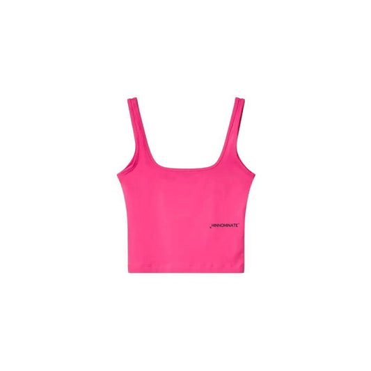 Hinnominate Fuchsia Cotton Tops & T-Shirt