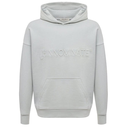 Hinnominate Gray Cotton Men Hoodie