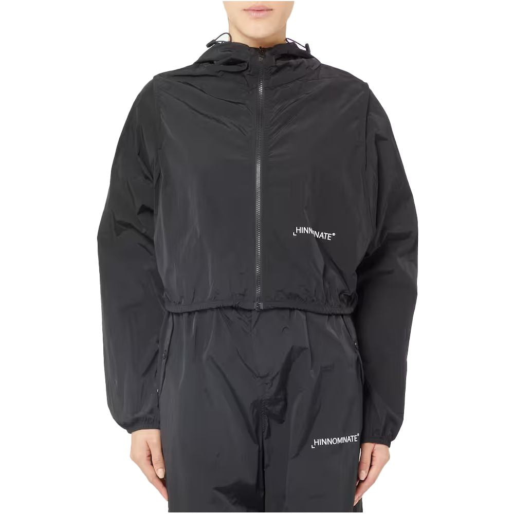 Hinnominate Black Nylon Jackets & Coat HI-15573-S