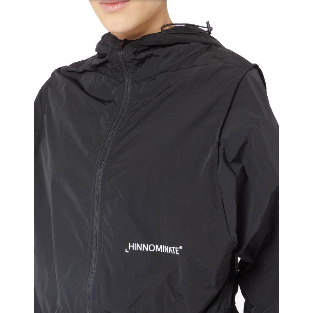 Hinnominate Black Nylon Jackets & Coat HI-15573-S