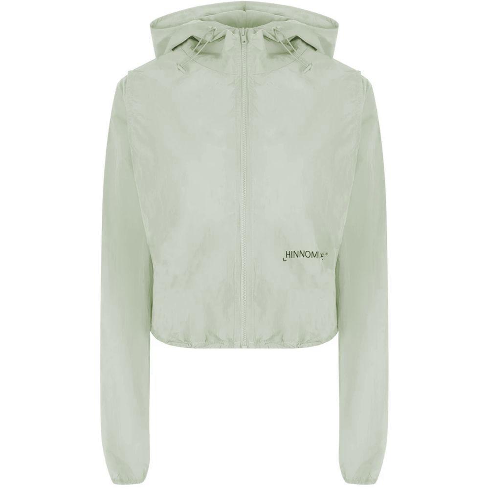 Hinnominate Green Nylon Jackets & Coat HI-15572-XS