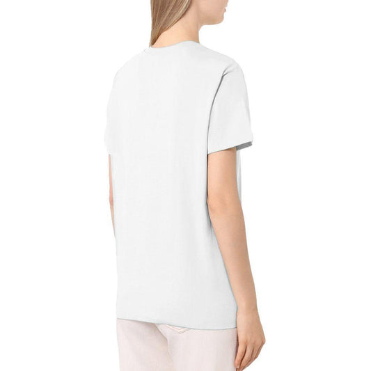 Hinnominate White Cotton Tops & T-Shirt HI-15559-S