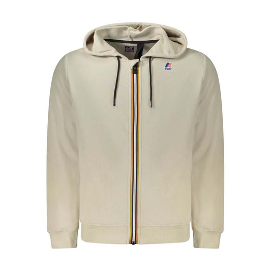K-WAY Beige Cotton Men Sweater KW-38779-S
