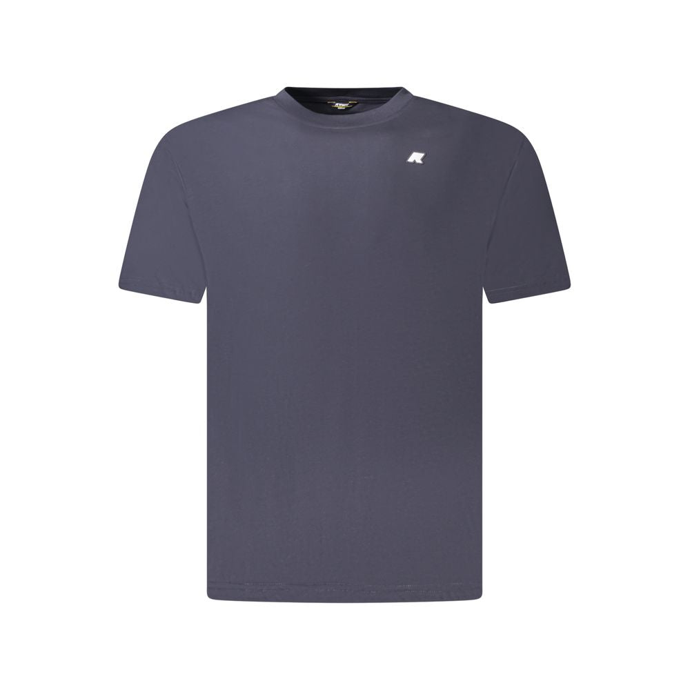 K-WAY Blue Cotton Men T-Shirt