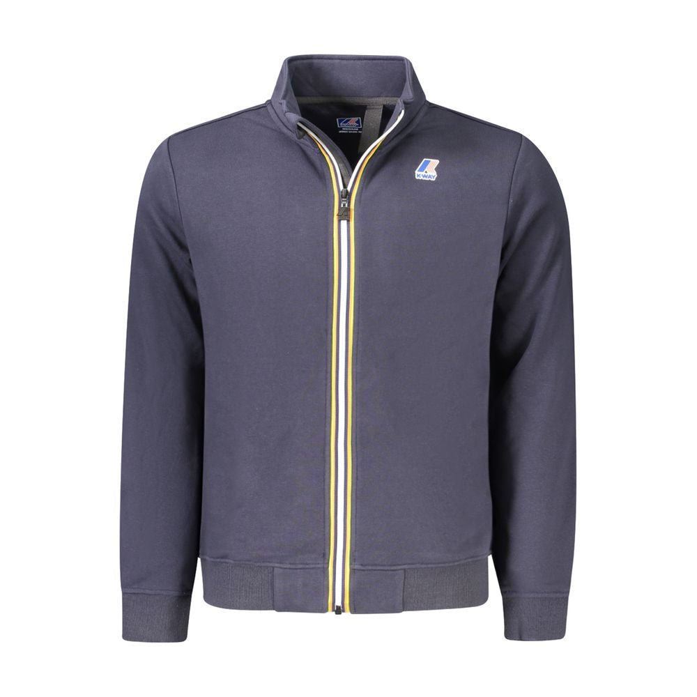 K-WAY Blue Cotton Men Sweater KW-38805-M