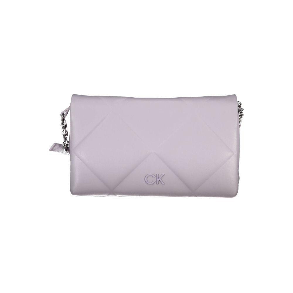 Calvin Klein Purple Polyester Handbag CA-26300