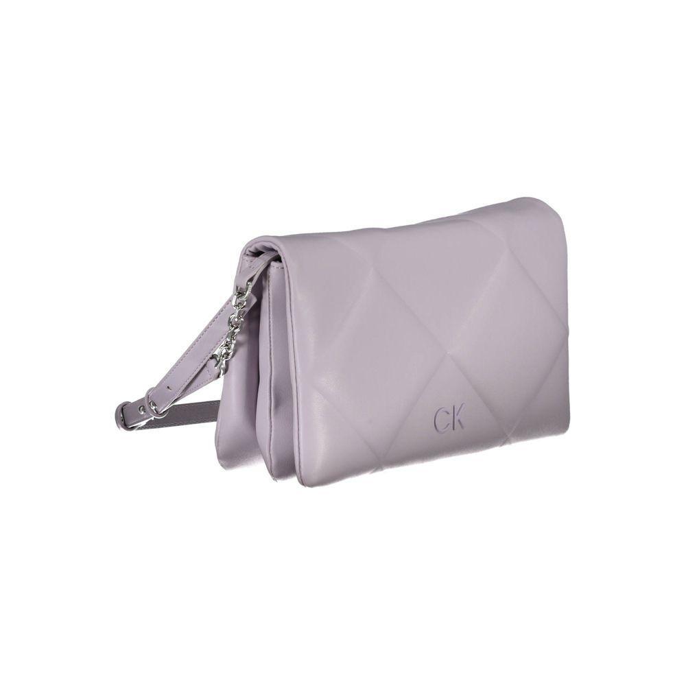 Calvin Klein Purple Polyester Handbag CA-26300