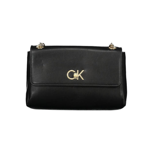 Calvin Klein Black Polyester Handbag CA-27498