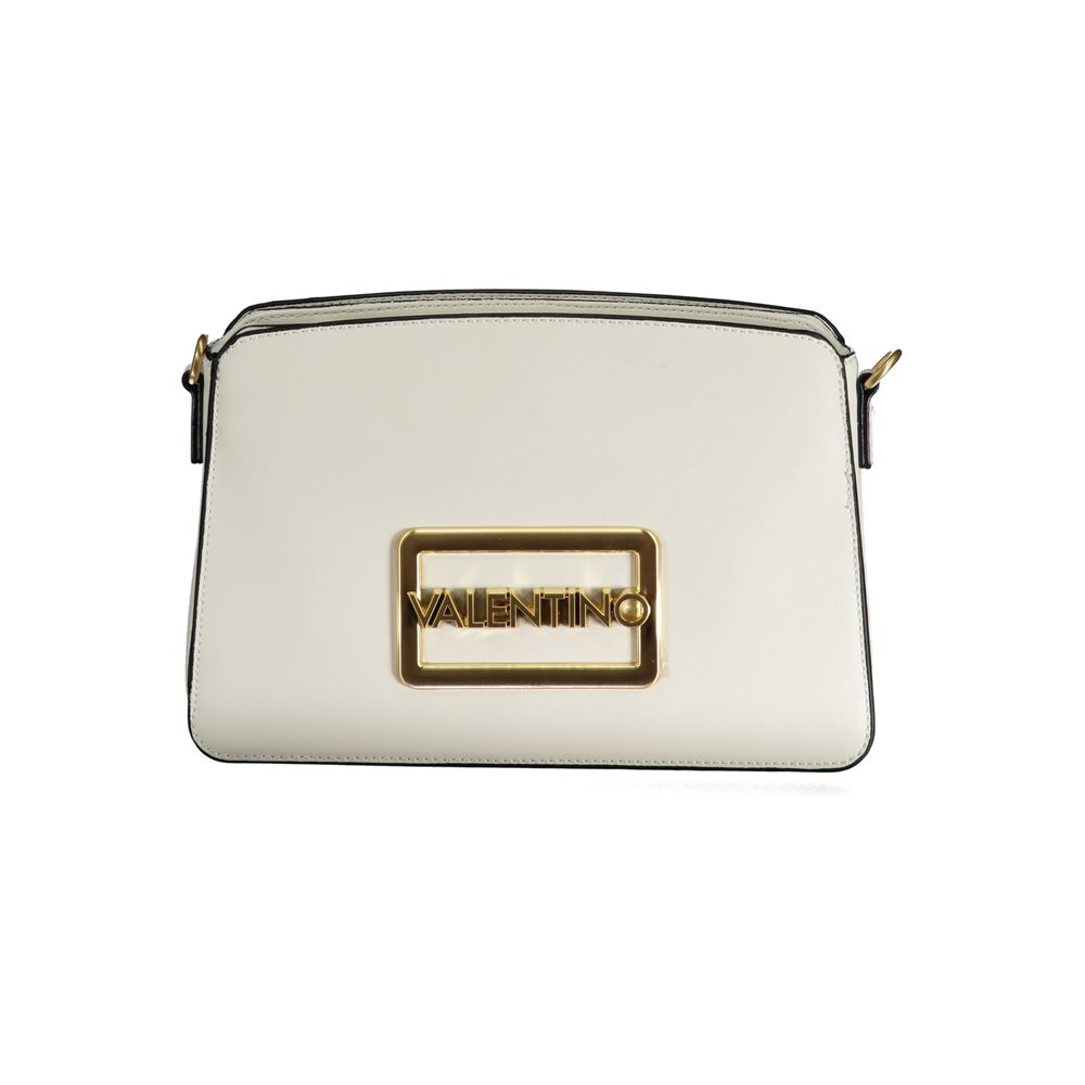 Mario Valentino White Polyethylene Handbag