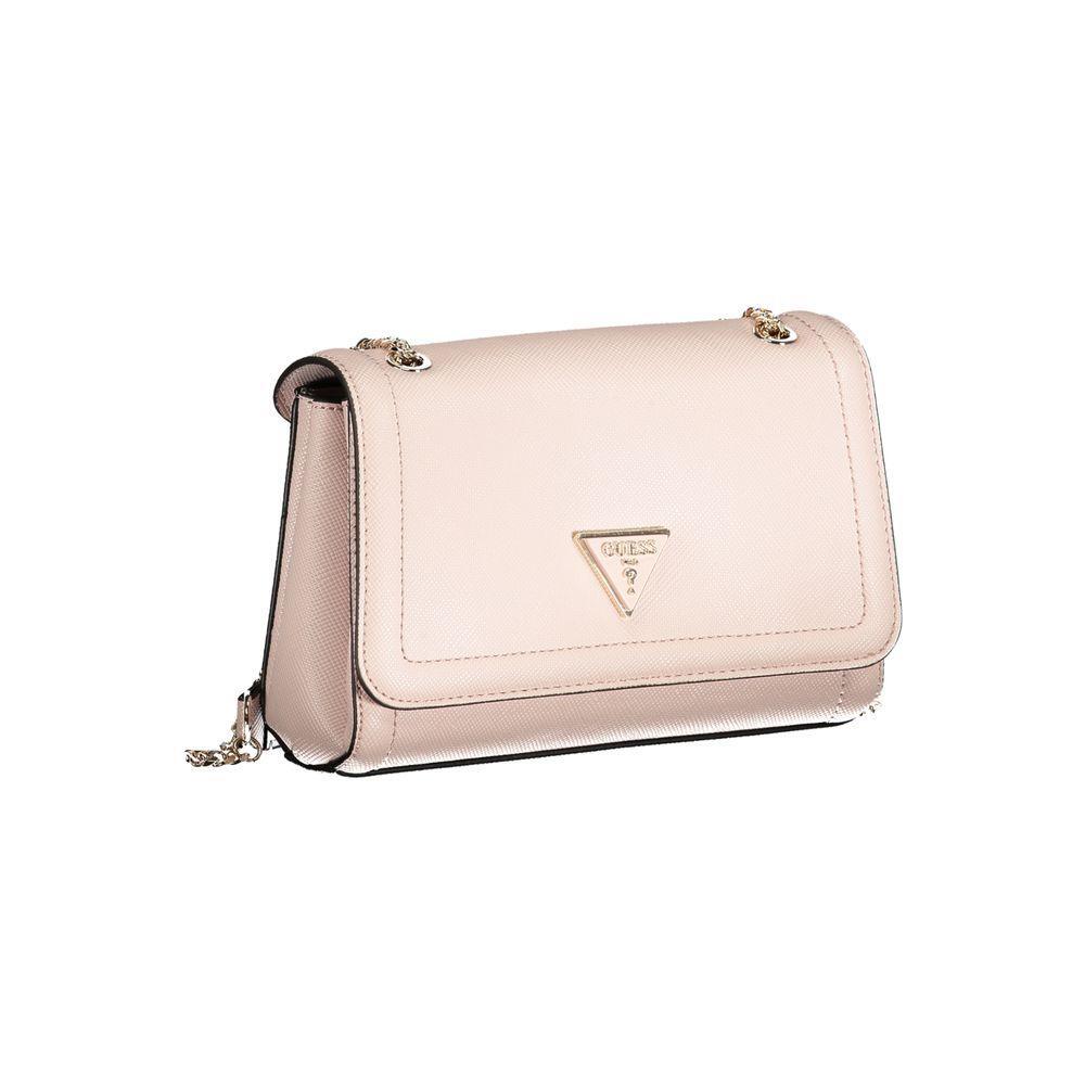 Guess Jeans Pink Polyethylene Handbag GU-30170