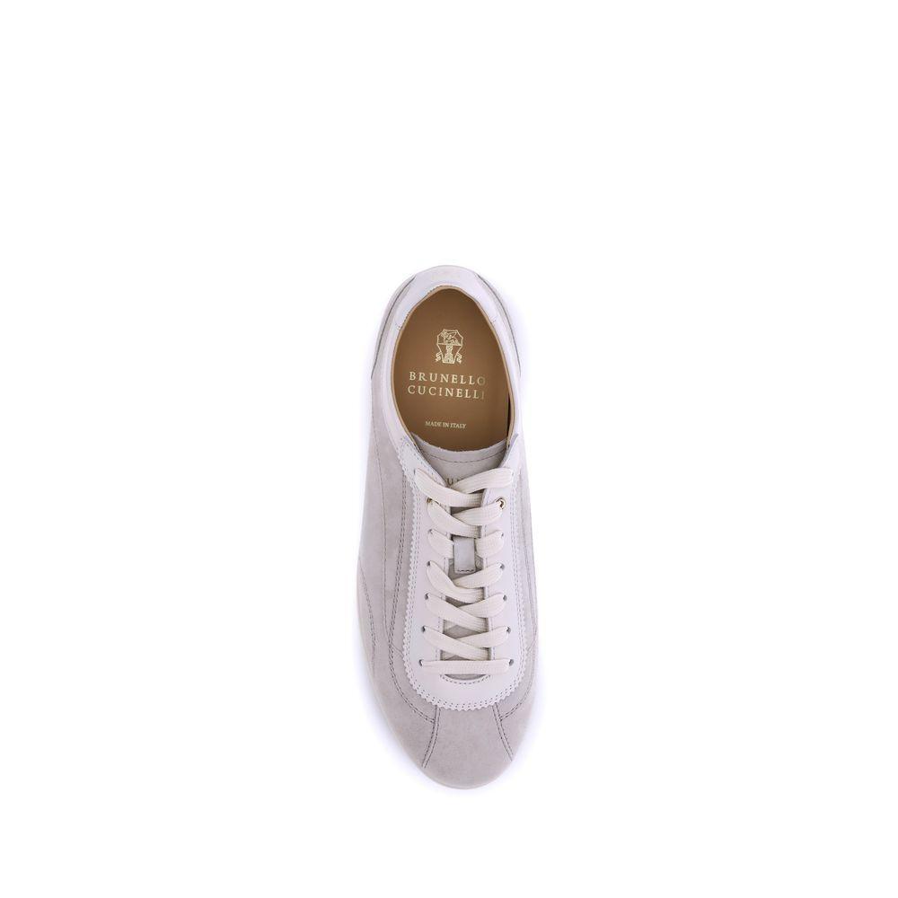 Brunello Cucinelli Suede leather Sneakers BR-MZUSIGD337CIN78-EU40/US7