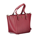 Tommy Hilfiger Red Polyethylene Handbag TO-16659