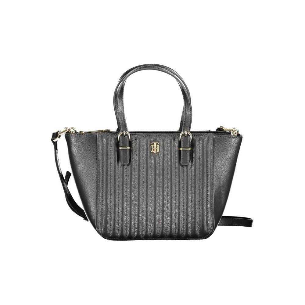 Tommy Hilfiger Black Polyethylene Handbag