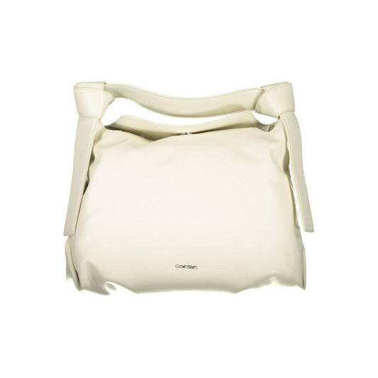 Calvin Klein Beige Polyester Handbag
