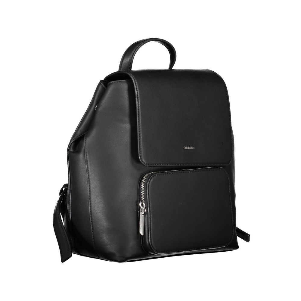 Calvin Klein Black Polyester Backpack