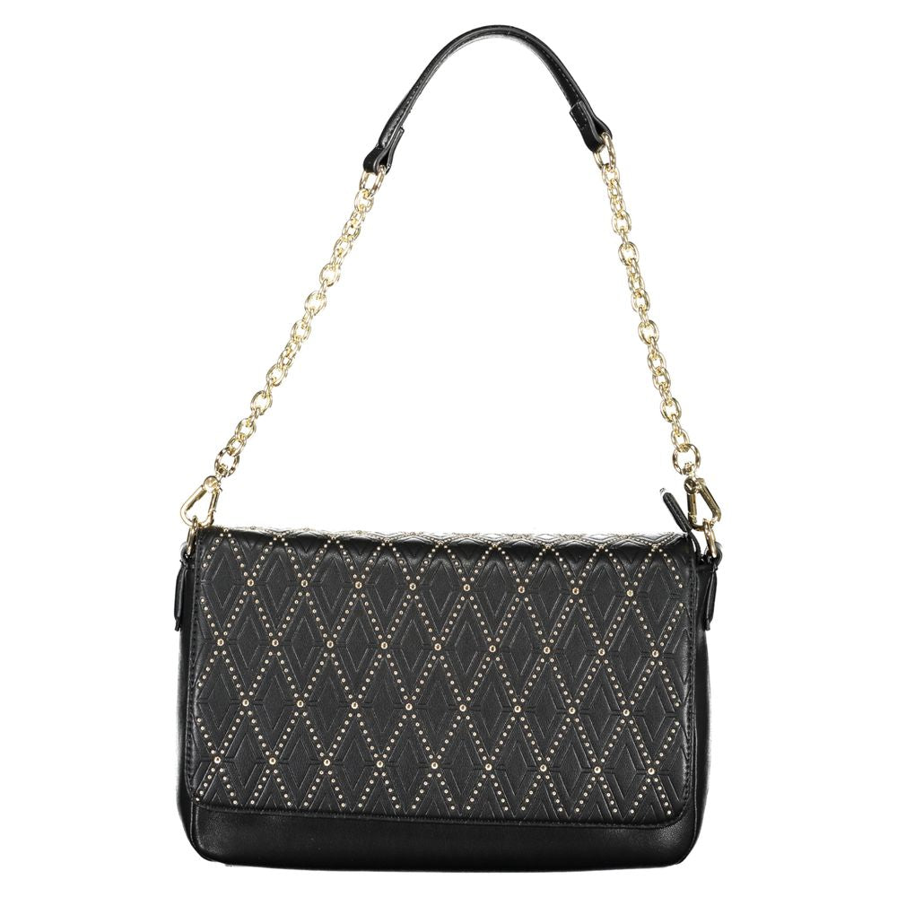 Mario Valentino Black Polyethylene Handbag
