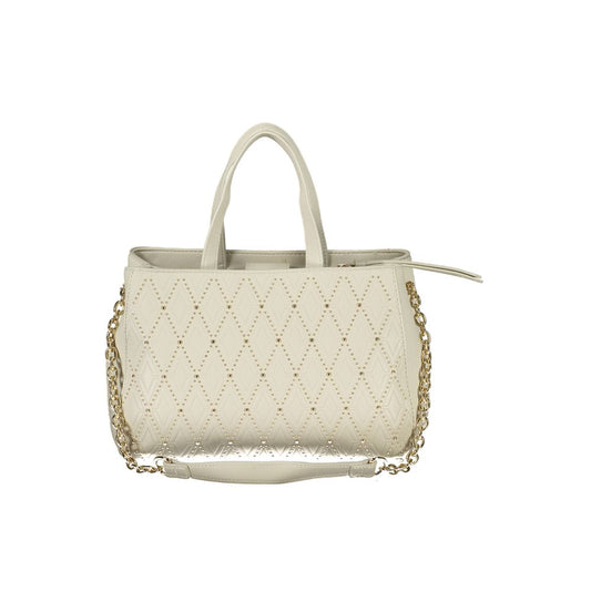 Mario Valentino White Polyethylene Handbag VA-24256