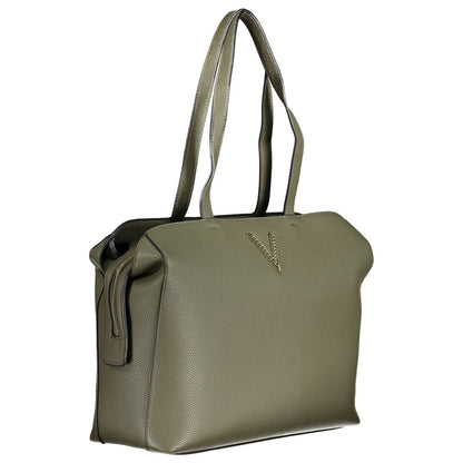 Mario Valentino Green Polyethylene Handbag