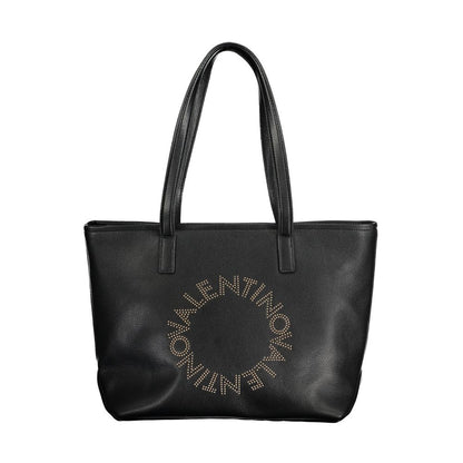 Mario Valentino Black Polyethylene Handbag