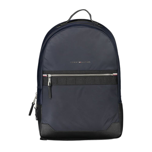 Tommy Hilfiger Blue Polyester Backpack
