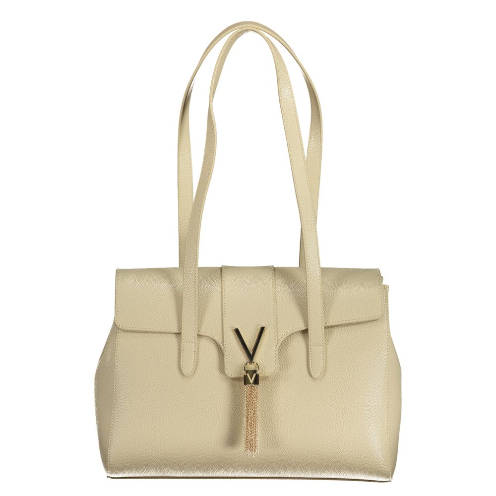 Mario Valentino Beige Polyethylene Handbag