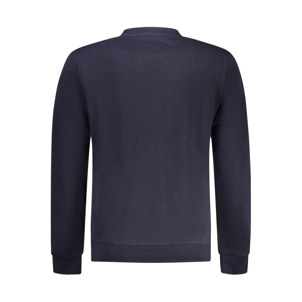 Napapijri Blue Cotton Men Sweater