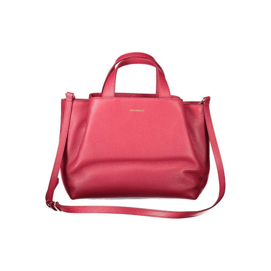Coccinelle Red Leather Handbag CO-34895