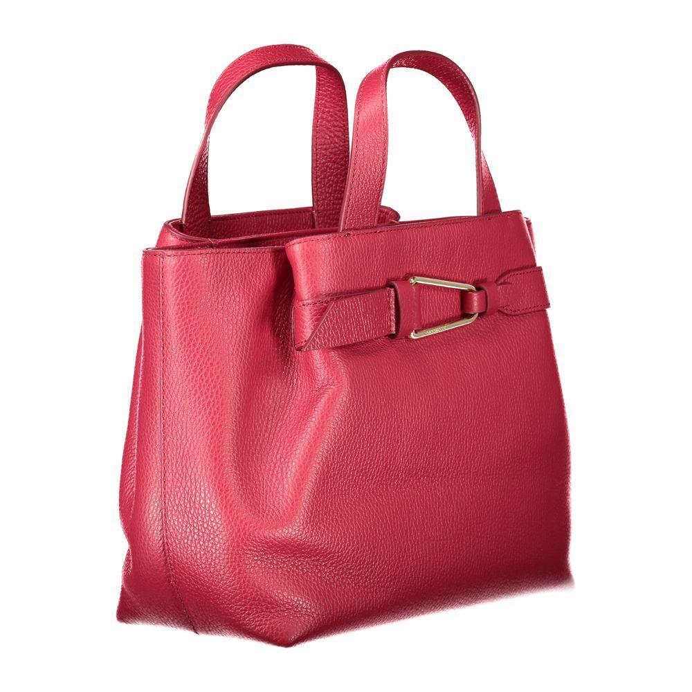 Coccinelle Red Leather Handbag CO-34895
