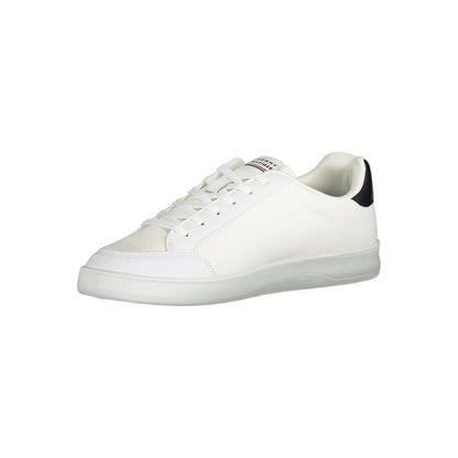 Tommy Hilfiger White Polyester Sneaker