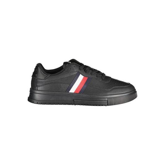 Tommy Hilfiger Black Polyester Sneaker TO-22806-EU45/US12