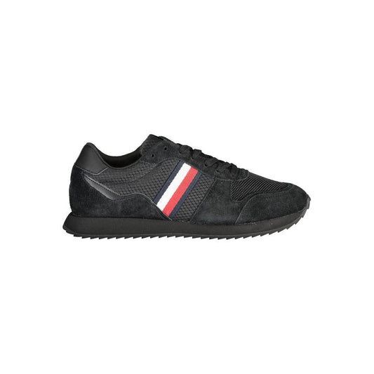 Tommy Hilfiger Black Polyester Sneaker TO-22808-EU40/US7