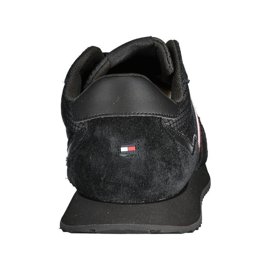 Tommy Hilfiger Black Polyester Sneaker TO-22808-EU40/US7