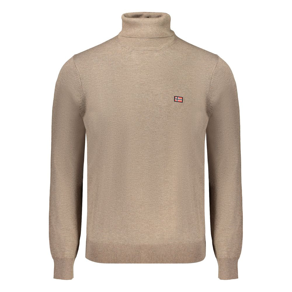 Norway 1963 Brown Polyester Sweater NO-32272-XXL
