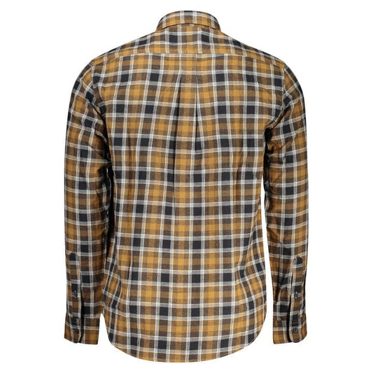 Timberland Brown Cotton Shirt TI-32454-S
