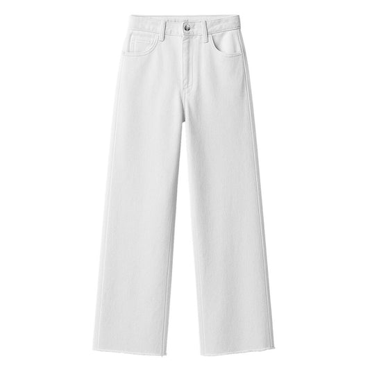 Hinnominate White Cotton Jeans & Pant HI-15651-W27