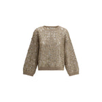 Brunello Cucinelli Sequined Sweater BR-MRCR18900PCBU84-L