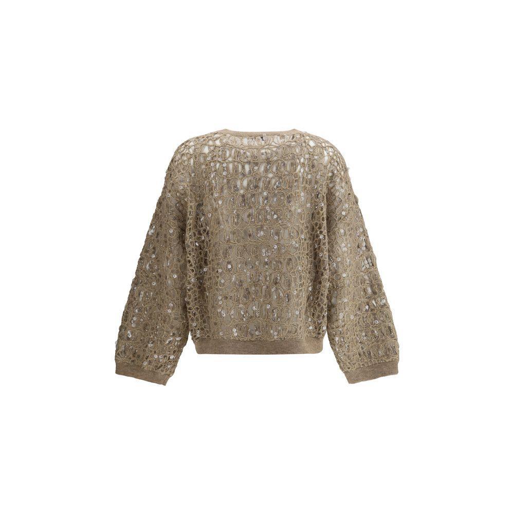 Brunello Cucinelli Sequined Sweater BR-MRCR18900PCBU84-L