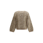 Brunello Cucinelli Sequined Sweater BR-MRCR18900PCBU84-L
