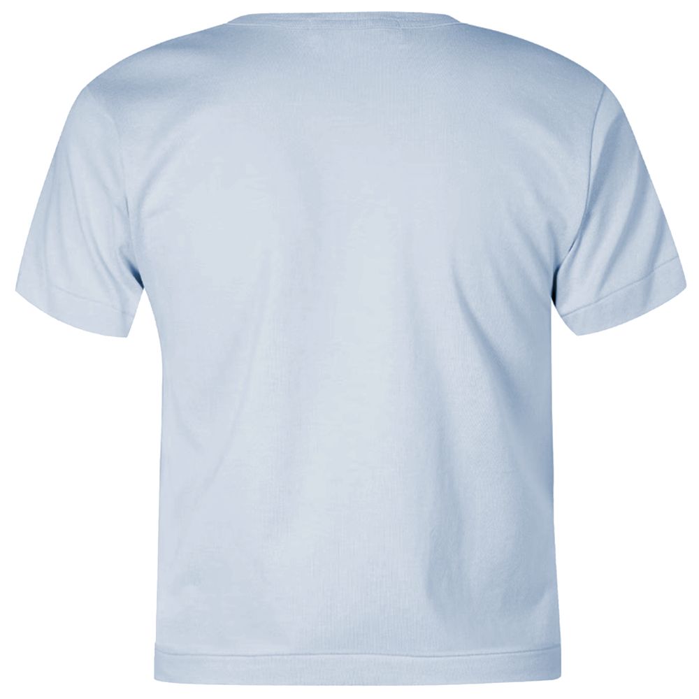 Comme Des Fuckdown Blue Cotton T-Shirt