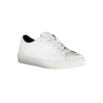 Tommy Hilfiger White Synthetic Sneaker