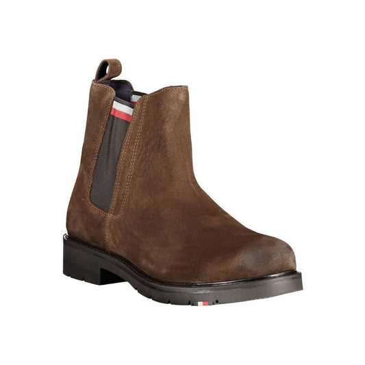 Tommy Hilfiger Brown Polyester Boot TO-13634-EU43/US10