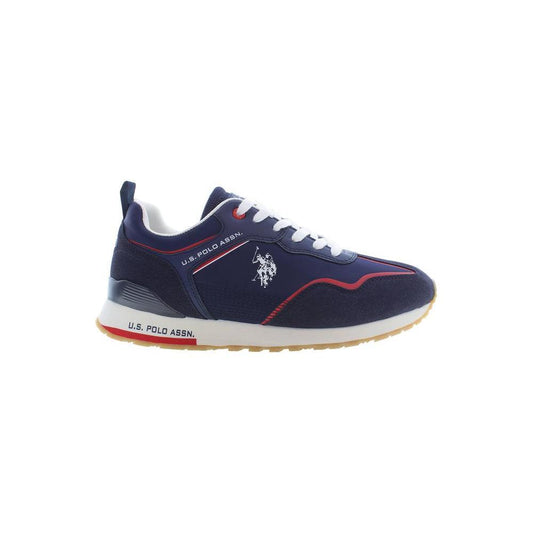 U.S. POLO ASSN. Blue Polyester Sneaker US-19396-EU43/US10