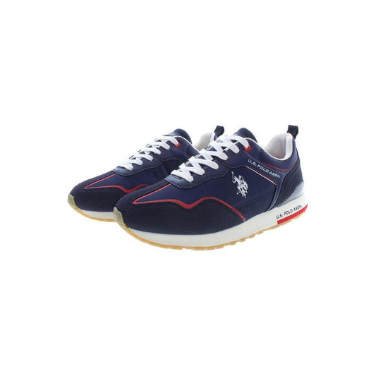 U.S. POLO ASSN. Blue Polyester Sneaker US-19396-EU43/US10