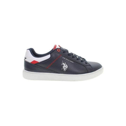 U.S. POLO ASSN. Blue Polyester Sneaker