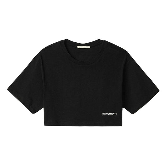 Hinnominate Black Cotton Women T-Shirt