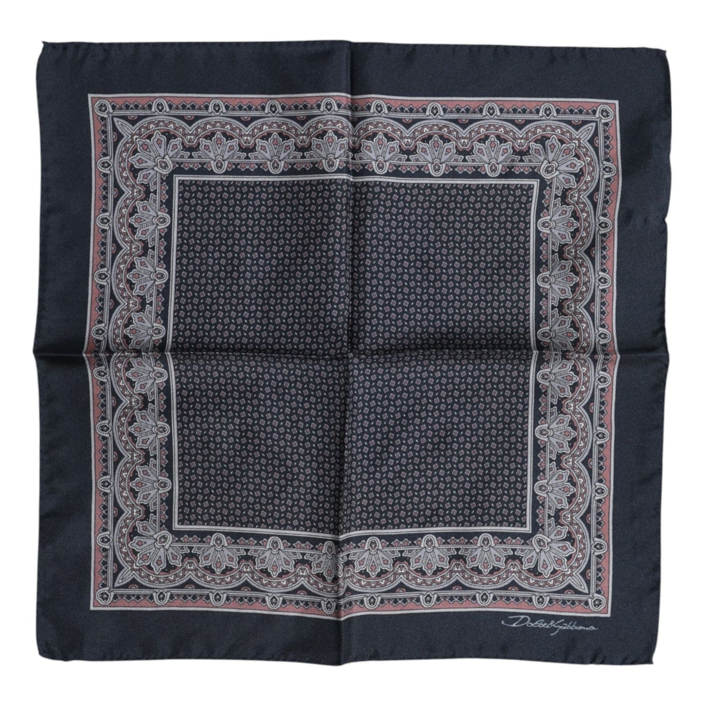 Dolce & Gabbana Multicolor Fantasy Silk Square Foulard Scarf