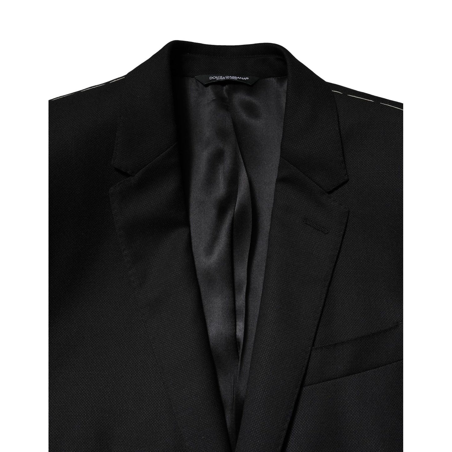 Dolce & Gabbana Blue MARTINI Wool Formal 2 Piece Suit